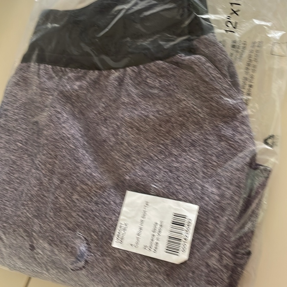 LULUEMON Court Rival High-Rise Tennis Skirt Heather Lux Multi Black Grey NWT 4 - Picture 4 of 5